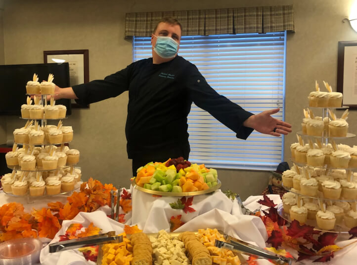 Culinary Team Prepared Sweets and Fruits for Residents of Assisted Living Facility Wichita Falls TX Culinary Team Prepared Sweets and Fruits for Residents of Assisted Living Facility Wichita Falls TX