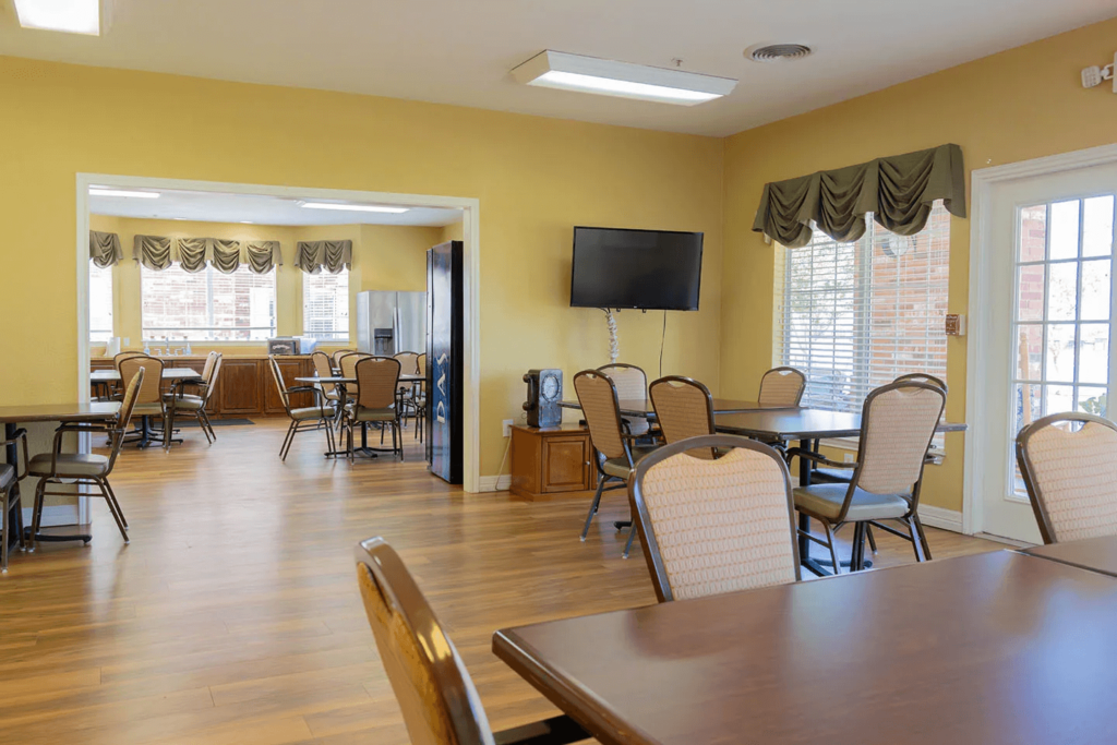 Shared Seating Area in Assisted Living Facility in Wichita Falls TX