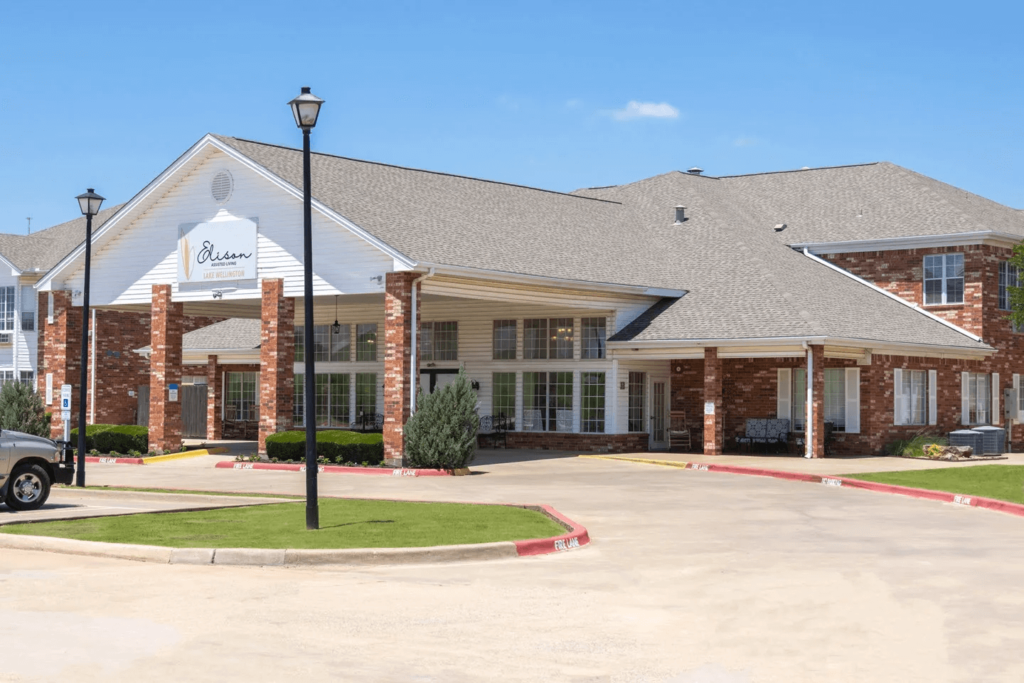 Front View of Wichita Falls Assisted Living Facility